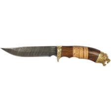 Нож нескладной дамасская сталь ЗВЕРОБОЙ (3196)д