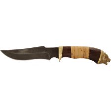 Нож нескладной дамасская сталь КАРДИНАЛ (3873)д