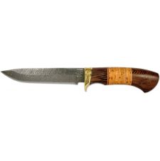 Нож нескладной дамасская сталь КЛЁН (2154)д