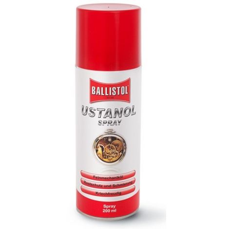 МАСЛО НЕЙТРАЛЬНОЕ KLEVER-BALLISTOL USTANOL SPRAY 200 МЛ