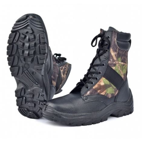 БОТИНКИ С ВЫСОКИМИ БЕРЦАМИ КМФ Лес