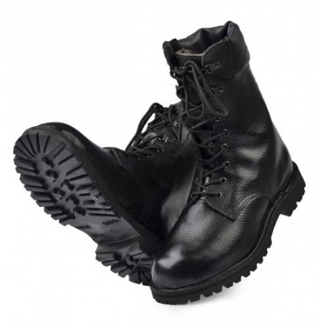 БОТИНКИ "ЛЕСНИК 4х4" с высоким берцем, хром, рантопрошив, натуральная шерсть