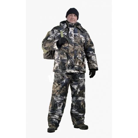 Костюм мужской "Nordwig Buran" зимний кмф т.Алова "Серый мох"