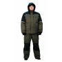 Костюм мужской "Полюс" (Термофайбер) зимний хаки с черным