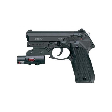 Пневматический пистолет Gamo PT-80 Combo laser 4,5 мм