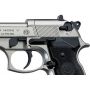 Пневматический пистолет Umarex Beretta 92 FS Никель (с чёрн. накладками) 4,5 мм