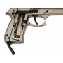 Пневматический пистолет Umarex Beretta 92 FS Никель (с чёрн. накладками) 4,5 мм