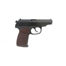Пневматический пистолет МР-654К-20 (пневматический пистолет Макарова,коричневая рукоятка) 4,5 мм