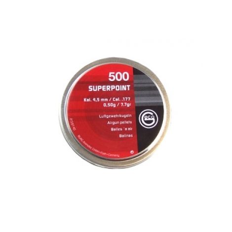 Пули пневматические RWS Geco Super Point 4,5 мм 0,50 грамм (500 шт.)