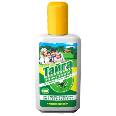 Лосьон репеллентный от комаров Тайга ИН-05