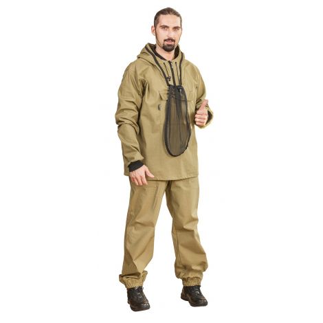Костюм «Противоэнцефалитный» (ткань: палатка, цвет: хаки) Квест