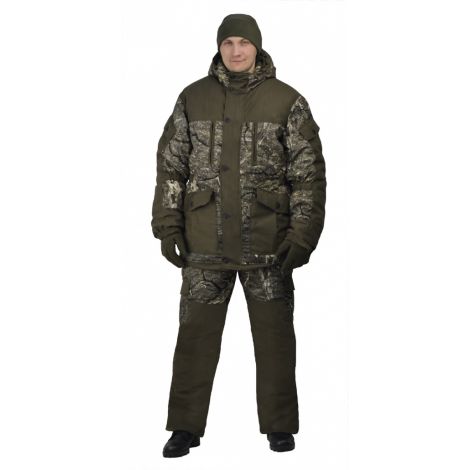 Костюм мужской "Nordwig Donbass" зимний кмф т.Алова "Сухой лес"