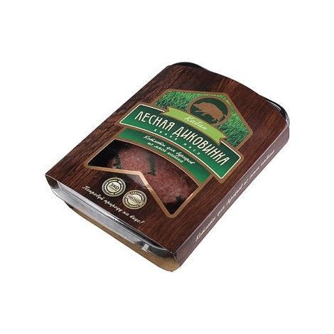 Котлета для бургера из мяса кабана