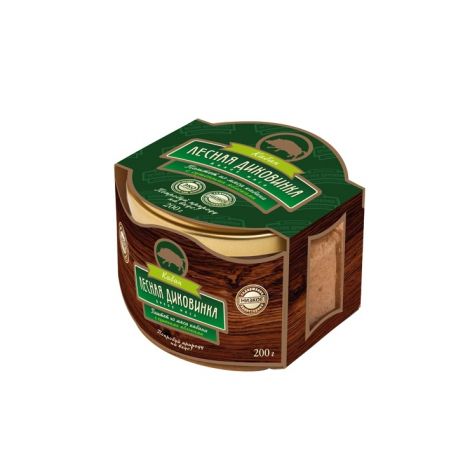 Паштет из мяса кабана с сушеными яблоками