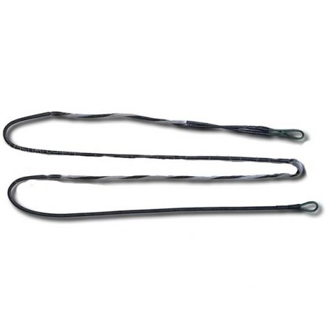 Трос шинный для лука Hoyt Carbon Spyder Turbo (26"-28") 34.38" Silver/Black
