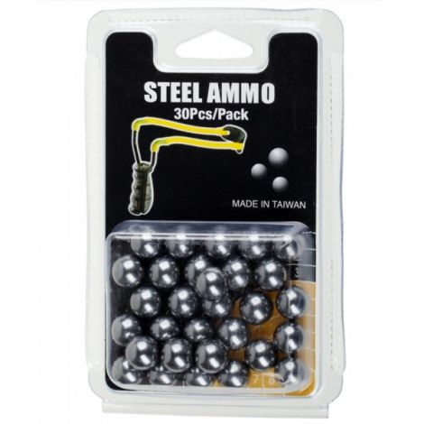 Шарики стальные для рогаток 10 мм 30шт.