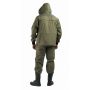 Костюм противоэнцефалитный-2 летний, "палатка хаки+олива 235", с ловушками и бязевой юбкой 100% хл