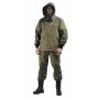 Костюм противоэнцефалитный-2 летний, "палатка хаки+олива 235", с ловушками и бязевой юбкой 100% хл