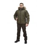 Куртка "Партизан NEW" (таслан, хаки) (с мехом) Payer