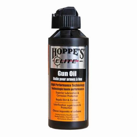 Hoppe's Elite оружейное масло против коррозии, отталкивающее грязь и нагар, масленка