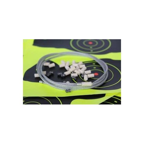 Гибкий шомпол ЧИСТОGUN под кал. 4,5мм (.17), игла под патчи 5мм., длина 100 см