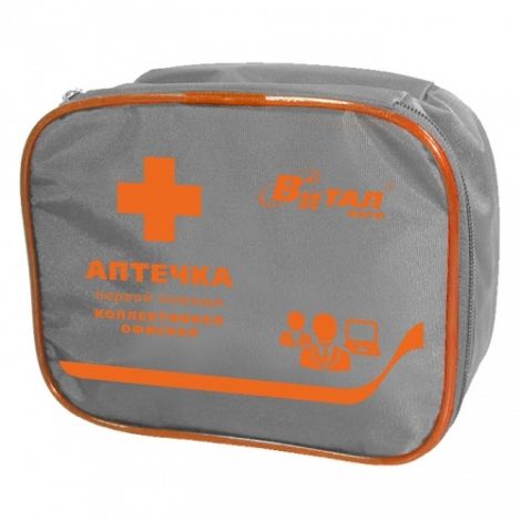 Аптечка офисная ВИТАЛ на 30чел. футляр мягкий
