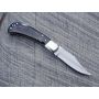 Нож LionSteel серии Classic лезвие 85 мм, рукоять - рог черный