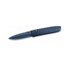 Нож LionSteel серии Daghetta лезвие 80 мм черное, рукоять - анодированный алюминий, чёрная