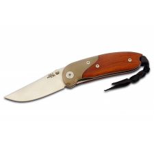 Нож LionSteel серии Mini лезвие 60 мм, рукоять - оливковое дерево