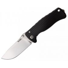 Нож LionSteel серии SR ALUMINUM лезвие 78 мм, рукоять - анодированный алюминий, цвет чёрный