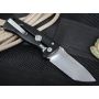Нож LionSteel серии SR ALUMINUM лезвие 78 мм, рукоять - анодированный алюминий, цвет чёрный