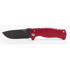 Нож LionSteel серии SR-1 Aluminium лезвие 94 мм черное, рукоять - красная