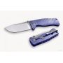 Нож LionSteel серии SR-1 лезвие 94 мм, рукоять - титан, цвет фиолетовый