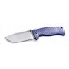 Нож LionSteel серии SR2 mini лезвие 78 мм, рукоять - титан, цвет фиолетовый