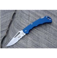 Нож LionSteel серии Work лезвие 85 мм, рукоять - алюминий, синяя