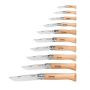Набор ножей Opinel серии Tradition №02-12 - 10шт., нержавеющая сталь, рукоять - бук, + деревянный футляр