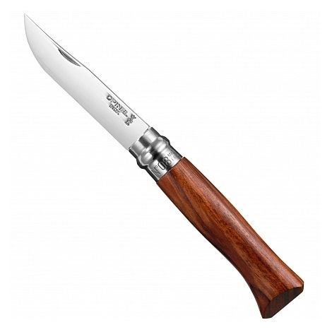 Нож Opinel серии Specialists Outdoor №08, клинок 8,5см., нерж.сталь, пластик, свисток+темляк, синий/серый
