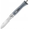 Нож Opinel серии Specialists DIY №09, клинок 8см., нержавеющая сталь, пластик, цвет - серый, сменные биты