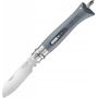 Нож Opinel серии Specialists DIY №09, клинок 8см., нержавеющая сталь, пластик, цвет - серый, сменные биты