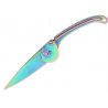 Нож Tekut сувенирный "Mini Pecker", лезвие 45, общ. 110, материал - нерж. сталь, цвет - спектр