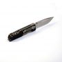 Нож Sanrenmu RealSteel, лезвие 84 мм, рукоять G10 чёрная-бежевая