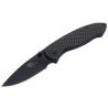 Нож Sanrenmu серии EDC, лезвие 68 мм чёрное, рукоять чёрная