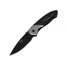 Нож Sanrenmu серии Outdoor лезвие 68 мм чёрное, рукоять чёрная, металл