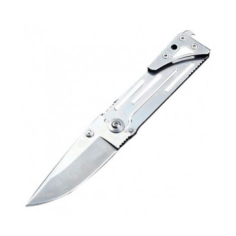 Нож Sanrenmu серии EDC лезвие 65мм., рукоять - металл, цвет - сталь