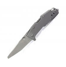 Нож Sanrenmu серии EDC, лезвие 70мм, рукоять - металл, цвет - серый