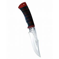 Нож Хазар (кожа), 95х18