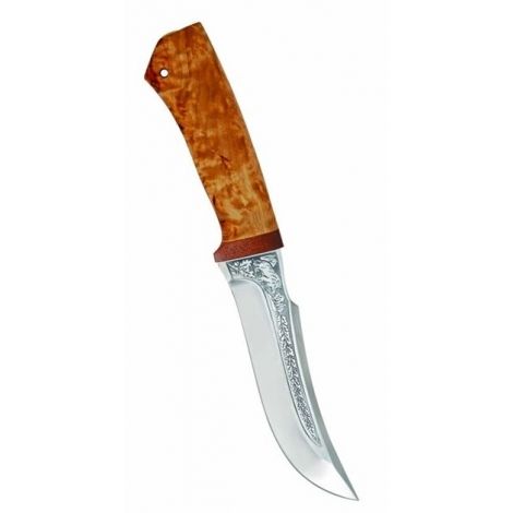 Нож Клык (карельская береза), AUS-8