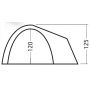 Палатка с автоматическим каркасом "Клер плюс 3"