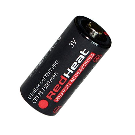 Батарейки CR123 Red Heat
