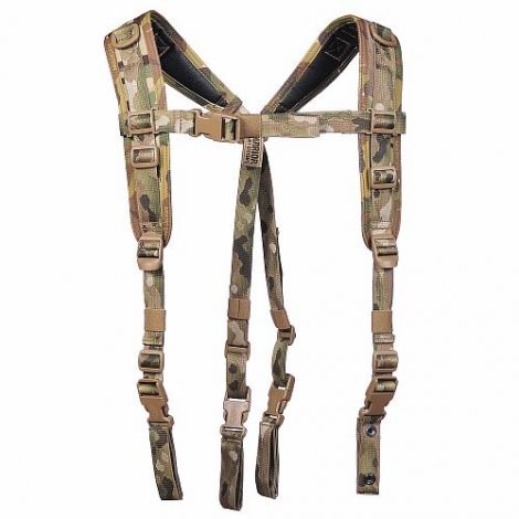 Подтяжки с тонким профилем без резинок Warrior Assault Systems ELITE OPS LOW PROFILE HARNESS